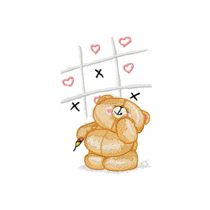 Forever Friends i like this game embroidery design - Embroidery Design