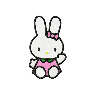 Cute Bunny Stitching Pattern - Hello Kitty Design