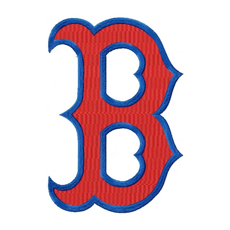 Boston Red Sox Secondary Logo Stitching Pattern
