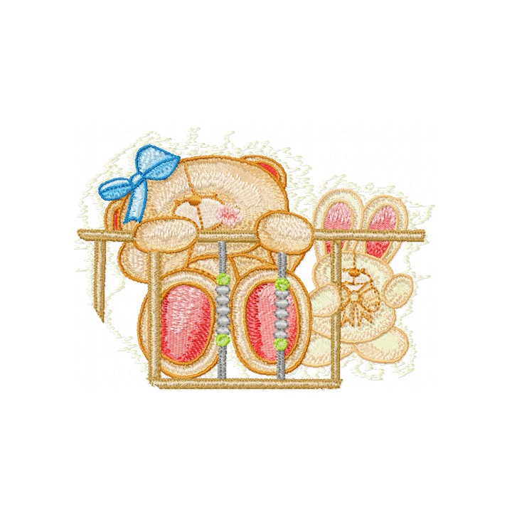 Forever Friends - We Want to Walk embroidery design - Embroidery Design