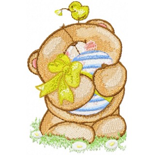 Forever Friends - With My Baby embroidery design - Embroidery Design