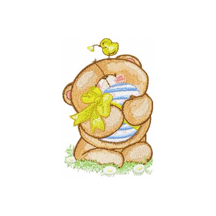 Forever Friends - With My Baby embroidery design - Embroidery Design