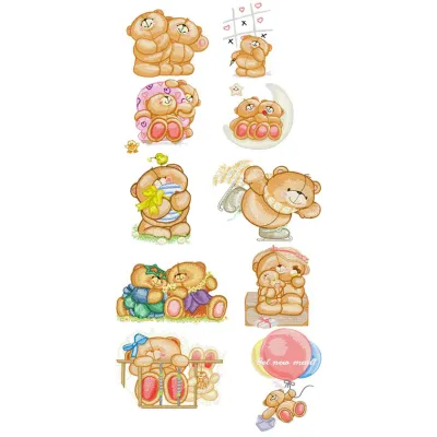 Forever Friends Pack embroidery design - Embroidery Design