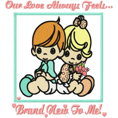 Our Love Always Feels Embroidery - Sweet Baby Design