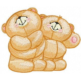 Forever Friends 1 embroidery design - Embroidery Design