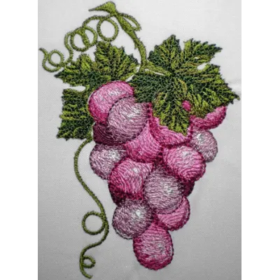 Grape  embroidery design - Embroidery Design