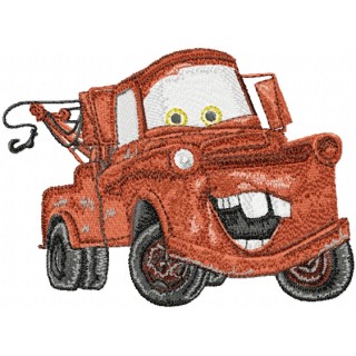 Mater Car embroidery design - Embroidery Design