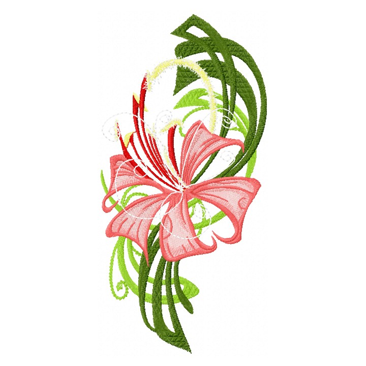 Flower Firework embroidery design - Embroidery Design