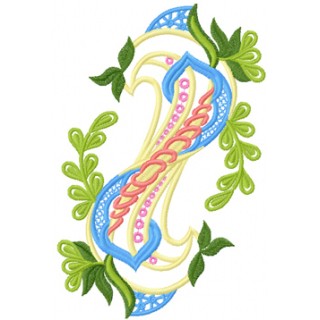 Big Decoration Element  embroidery design - Embroidery Design