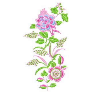 Spring Rose  embroidery design - Embroidery Design