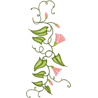 Bindweed  embroidery design - Embroidery Design