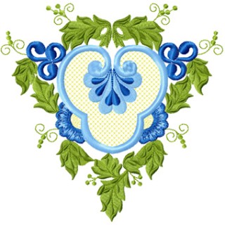 Vignette 3 embroidery design - Embroidery Design