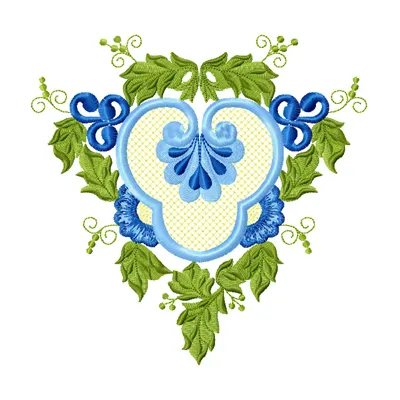 Vignette 3 embroidery design - Embroidery Design