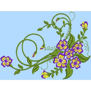 Flower Fantasy  embroidery design - Embroidery Design