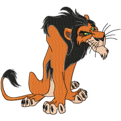 Scar embroidery design - Embroidery Design