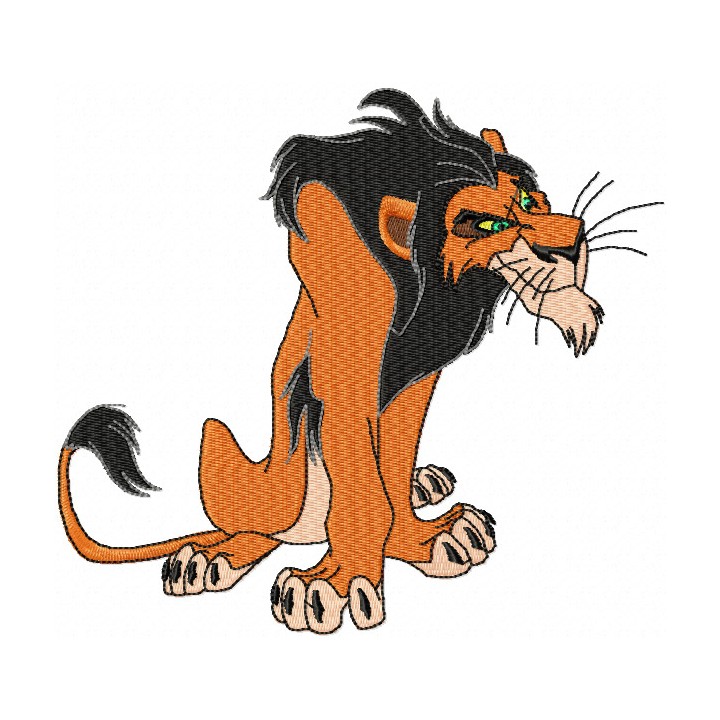 Scar embroidery design - Embroidery Design