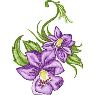 Flower 5 embroidery design - Embroidery Design