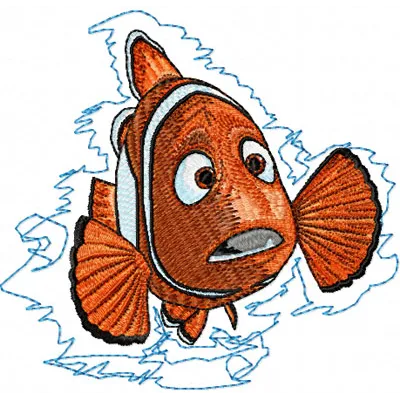 Marlin 3 embroidery design - Embroidery Design