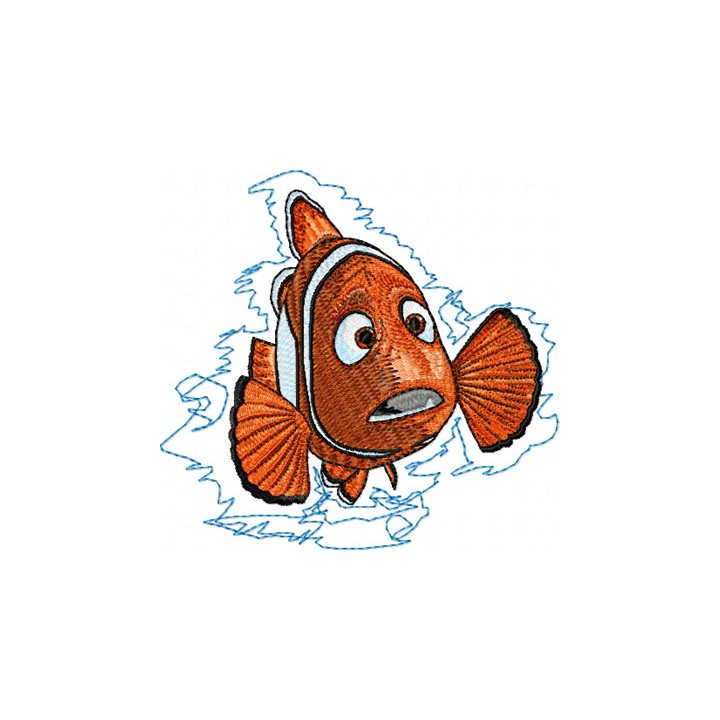 Marlin 3 embroidery design - Embroidery Design