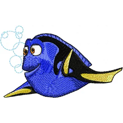 Dory 2 embroidery design - Embroidery Design