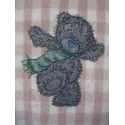 Winter Teddy Bear Applique Design - Cozy Stitching Fun