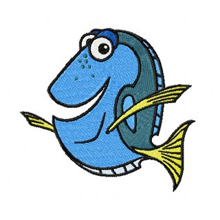Dory 1 embroidery design - Embroidery Design