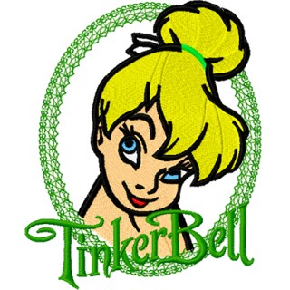 Tinker Bell embroidery design - Embroidery Design