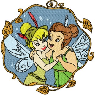 Tink Lost Treasure embroidery design - Embroidery Design