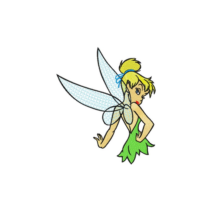 Tinkerbell 12  embroidery design - Embroidery Design