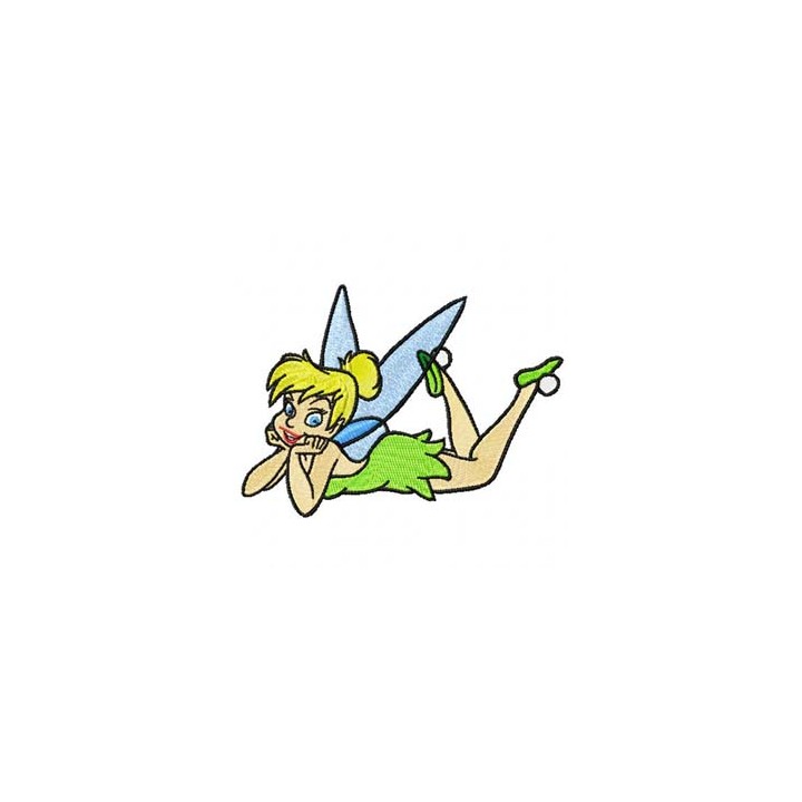 Tinkerbell 7  embroidery design - Embroidery Design