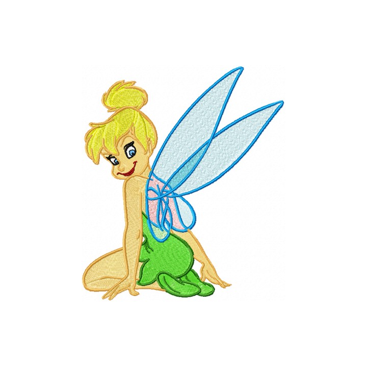 Tinkerbell 5 embroidery design - Embroidery Design