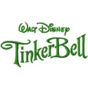 Tinkerbell Logo embroidery design preview showing stitched fairy character pattern