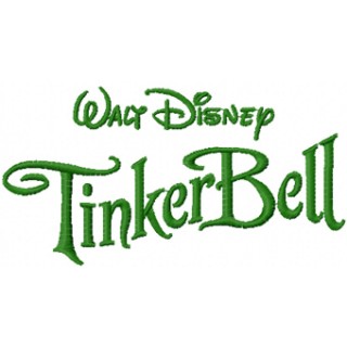 Tinkerbell Logo embroidery design - Embroidery Design