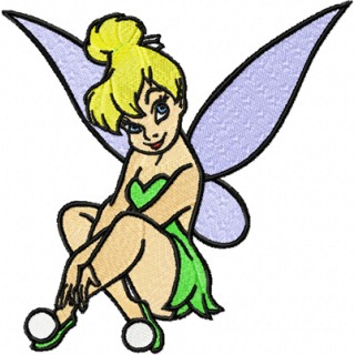 Tinkerbell 6 embroidery design - Embroidery Design