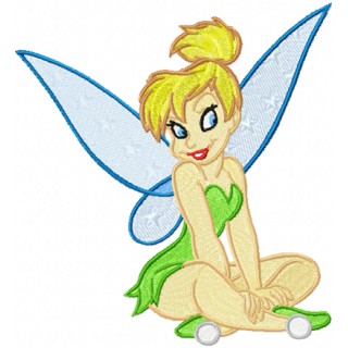 Tinkerbell 4 embroidery design - Embroidery Design