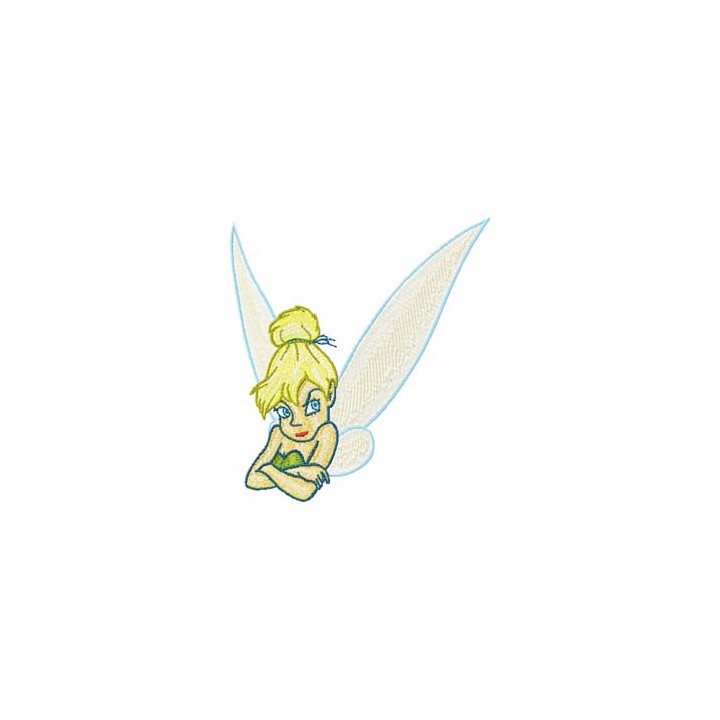 Tinkerbell 1  embroidery design - Embroidery Design