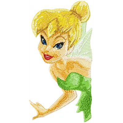 Tinkerbell 3 embroidery design preview showing detailed stitching pattern for embroidery machines