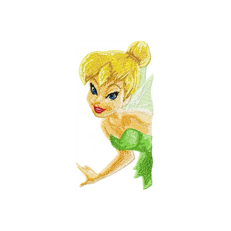 Tinkerbell 3 embroidery design preview showing detailed stitching pattern for embroidery machines