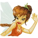 Fawn embroidery design preview from the Fairies collection