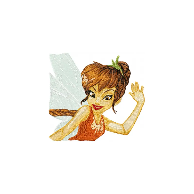 Fawn embroidery design preview from the Fairies collection