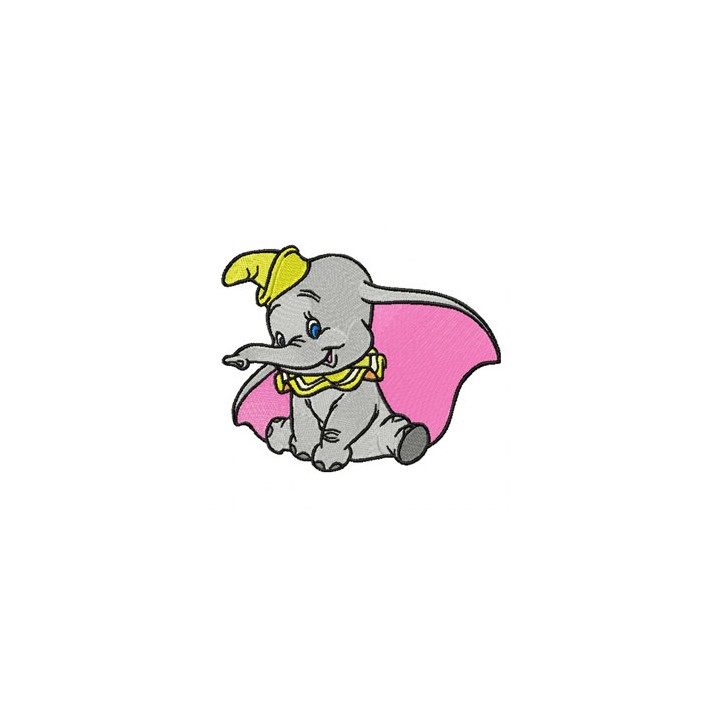 Dumbo 1 embroidery design - Embroidery Design