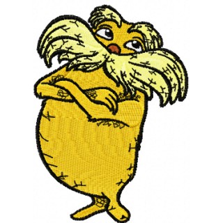 Lorax 3 embroidery design - Embroidery Design