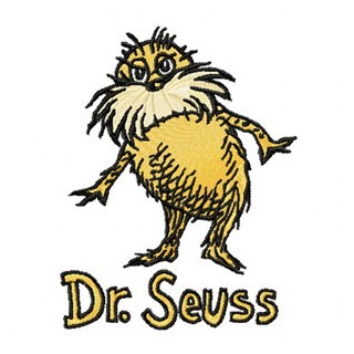 Dr. Seuss Lorax 1 embroidery design - Embroidery Design