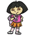 Dora Happy Stitching Pattern for Young Adventurers