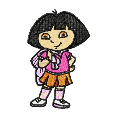 Dora Happy Stitching Pattern for Young Adventurers
