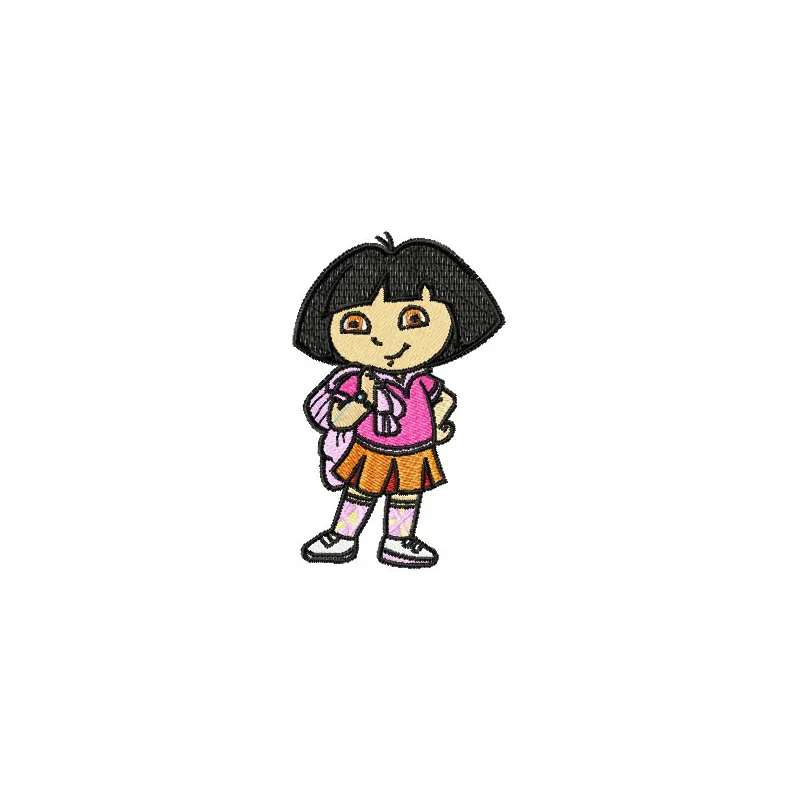 Dora Happy Stitching Pattern for Young Adventurers