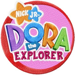 Dora the Explorer Logo 2 embroidery design - Embroidery Design