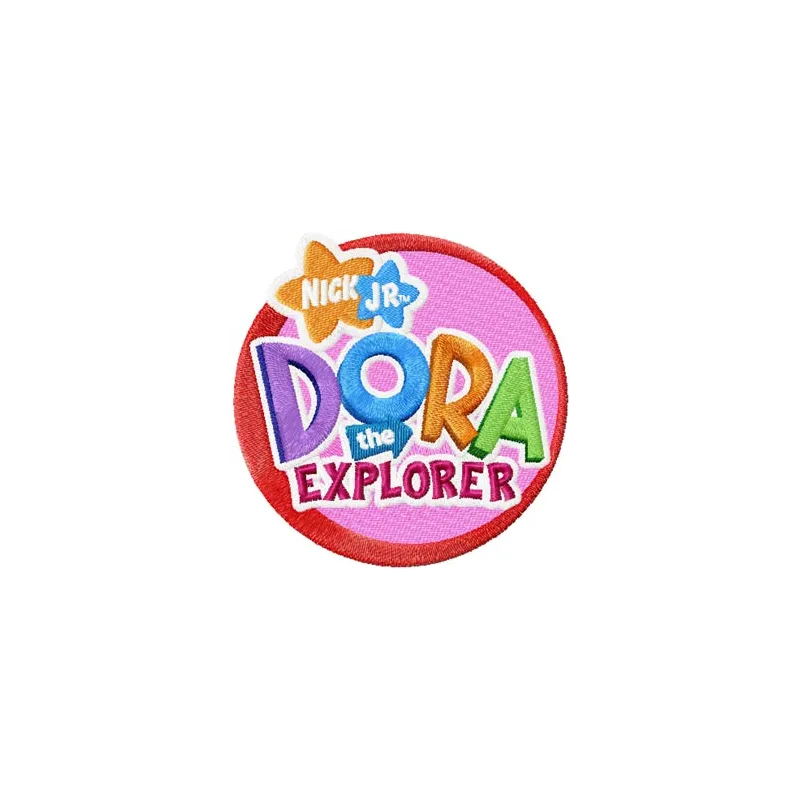 Dora Logo Stitching Pattern - Two Sizes Included