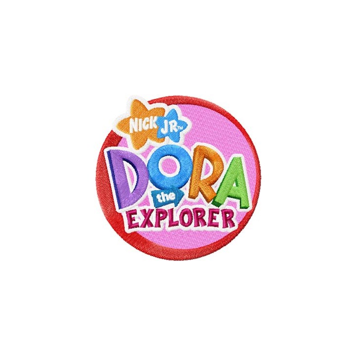 Dora the Explorer Logo 2 embroidery design - Embroidery Design