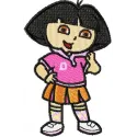 Dora Scout Stitching Pattern for Kids